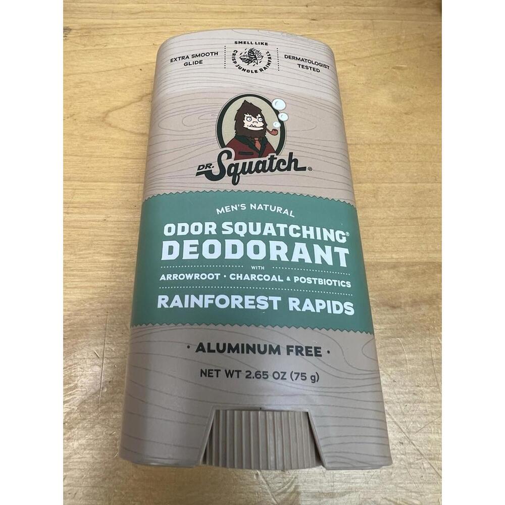 DR. SQUATCH Men's Natural Deodorant - Rainforest Rapids